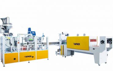 மாவுக்கான தானியங்கி காகித பை பேக்கேஜிங் வரி