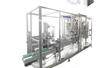 மேல் லேபிள் பேக்கிங் இயந்திரத்துடன் தானியங்கி ஸ்டேபிலோ பை