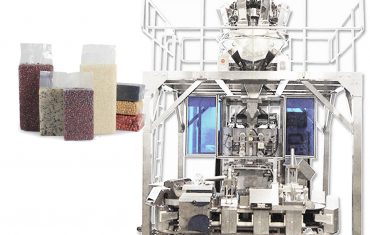 தானியத்திற்கான நிரப்புதல் பேக்கேஜிங் இயந்திரத்தை உருவாக்கும் தானியங்கி செங்கல் வகை வெற்றிட பை